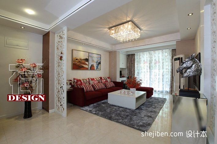 有梁的客厅吊顶 有梁的客厅吊顶